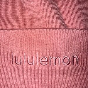 Lululemon Pink Knit Beanie